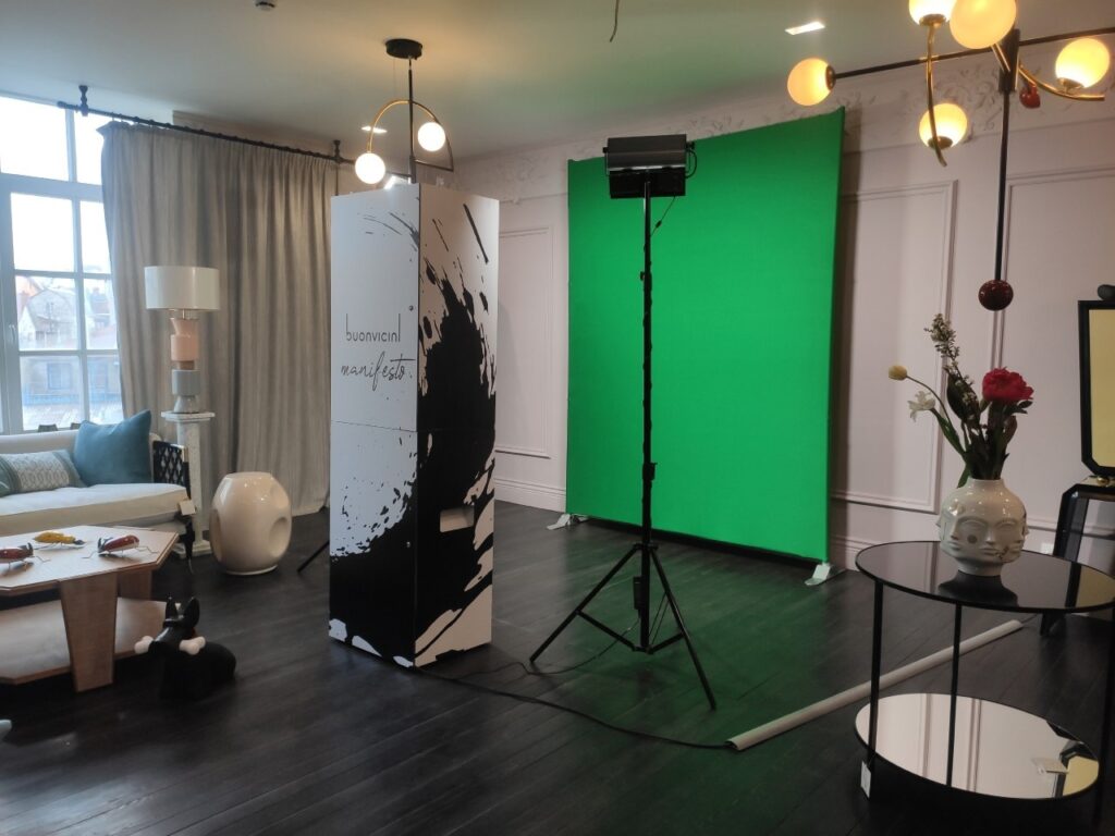 Fotobudka green screen – elastyczność tła