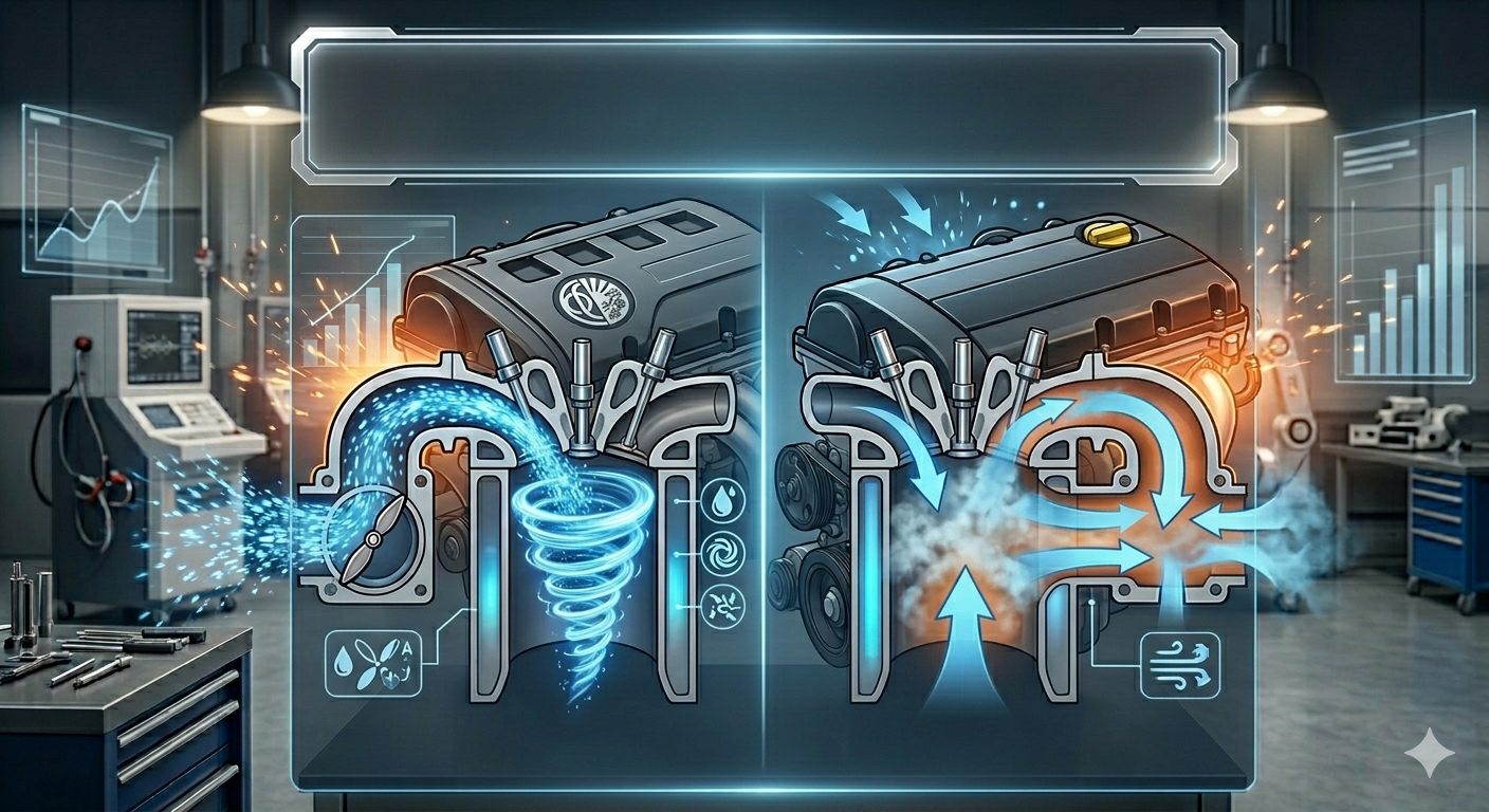 W technologii TwinPort stosowanej przez Opla w silnikach benzynowych (np. Z16XEP), głównym celem jest: Zastosowanie klap sterujących w kolektorze dolotowym w celu optymalizacji zawirowań ładunku.