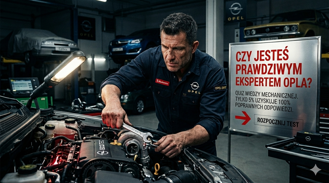 Sprawdź Czy jesteś prawdziwym ekspertem Opla?